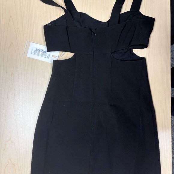 Endless Rose Black XS Mini Bodycon Cutout - Picture 5 of 5